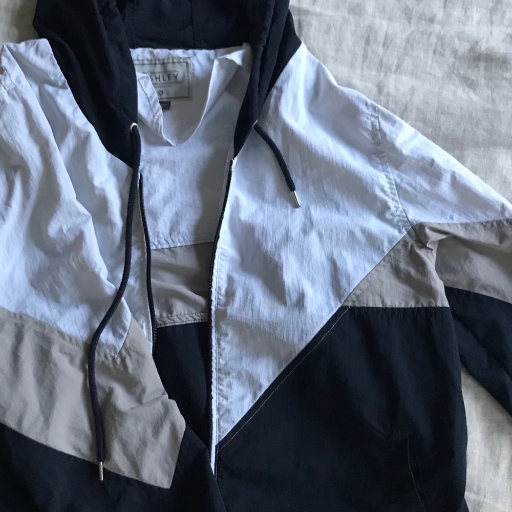 long-sleeve windbreaker